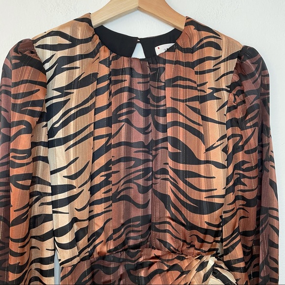 LPA x REVOLVE Deirdre Dress in Tiger Stripe - Picture 3 of 15